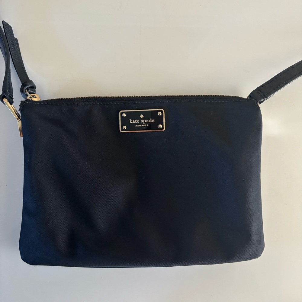 Kate Spade Black Nylon Crossbody